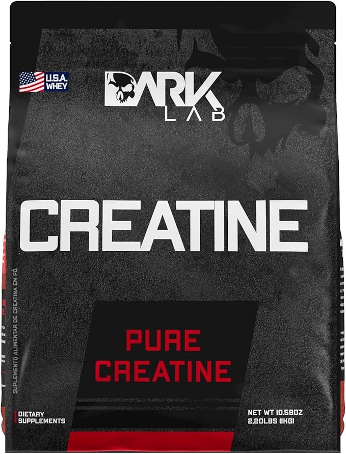 Creatina Pura Dark Lab 1kg, Monohidratada 100% de Pureza, Sem Sabor Creatina Pura Dark Lab 1kg, Monohidratada 100% de Pureza, Sem Sabor - Imagem 1