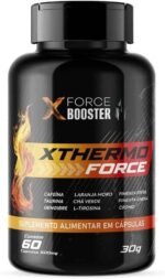 X Thermo Force Suplemento Termogênico Natural - 60 Cápsulas